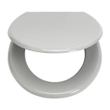 Argos Home grey moulded wood toilet seat H44.5cm, imported from the UK