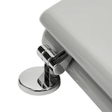 Argos Home grey moulded wood toilet seat H44.5cm, imported from the UK