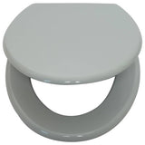 Argos Home grey moulded wood toilet seat H44.5cm, imported from the UK