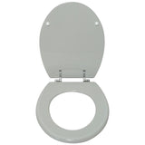 Argos Home grey moulded wood toilet seat H44.5cm, imported from the UK