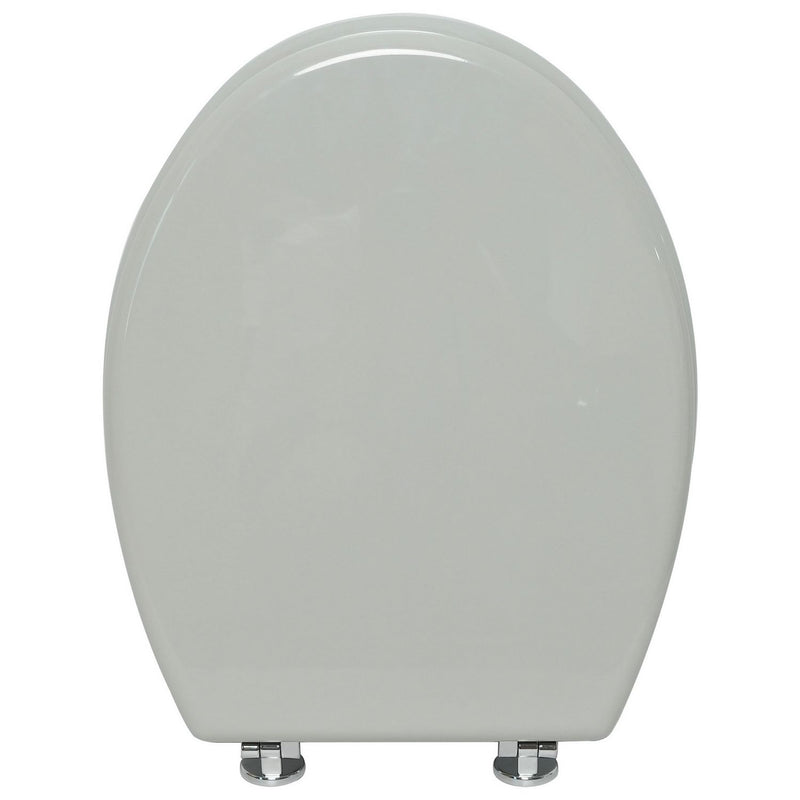 Argos Home grey moulded wood toilet seat H44.5cm, imported from the UK