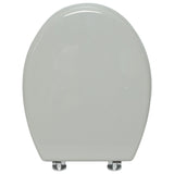 Argos Home grey moulded wood toilet seat H44.5cm, imported from the UK