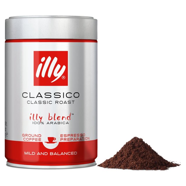 illy Espresso Ground Coffee   250g