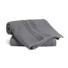 Habitat cotton waffle hand towels 2 pack charcoal - British product