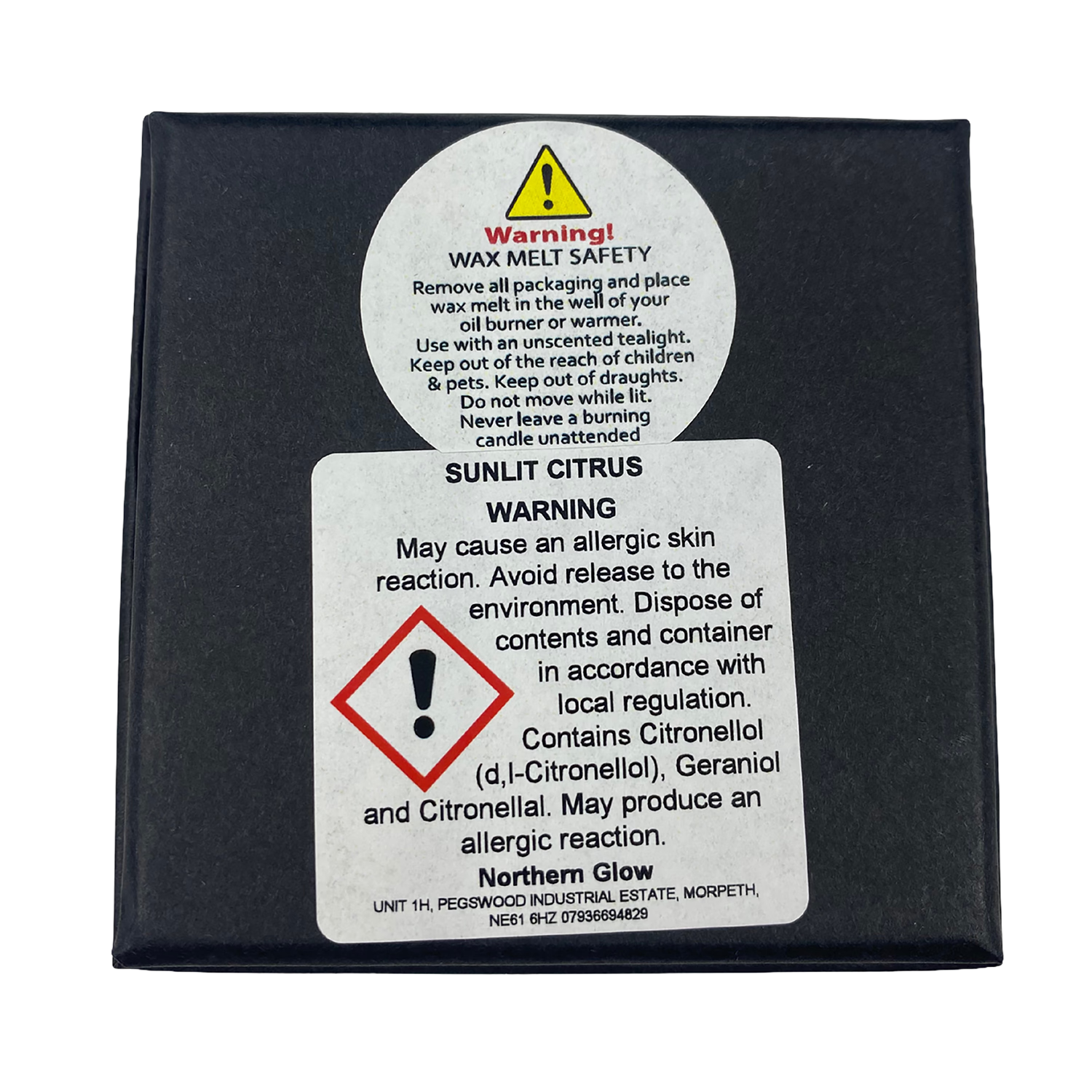 Wax melt Sunlit Citrus 90g (British brand)