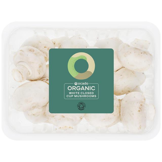 Ocado Organic White Closed Cup Mushrooms   290g GOODS M&S   