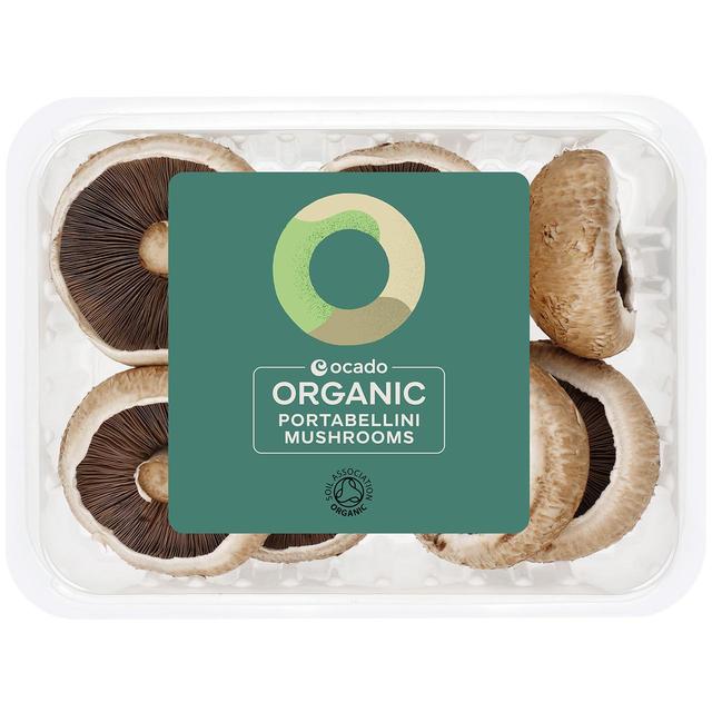 Ocado Organic Portabellini Mushrooms   200g GOODS M&S   