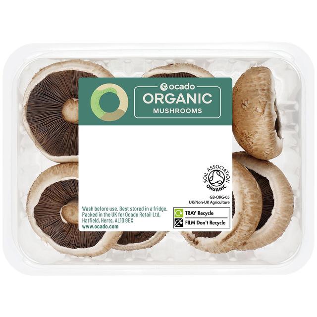 Ocado Organic Portabellini Mushrooms   200g GOODS M&S   