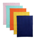 Habitat Brights Waffle tea towels pack of 5, UK version