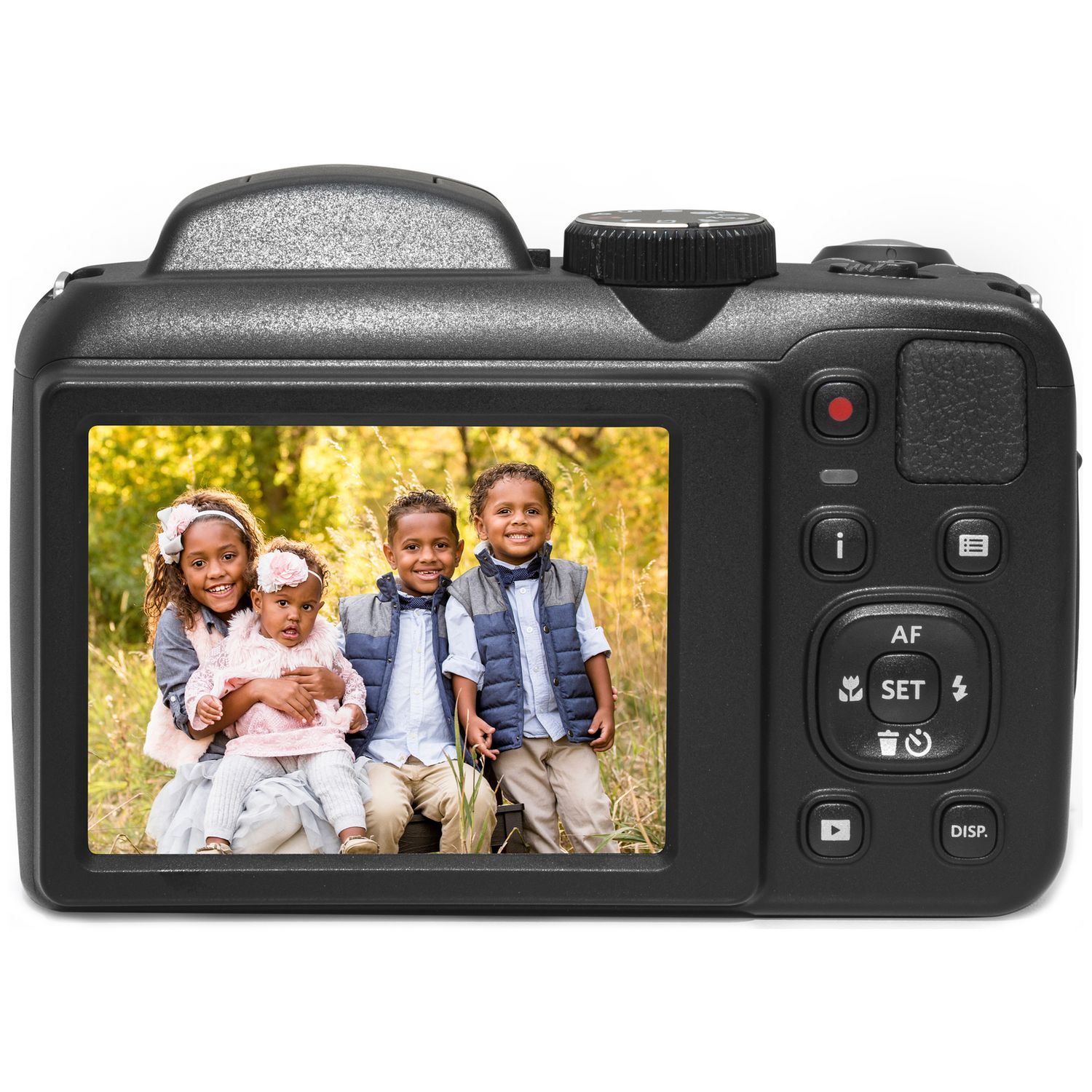 KODAK PIXPRO AZ255 Black bridge camera, UK version