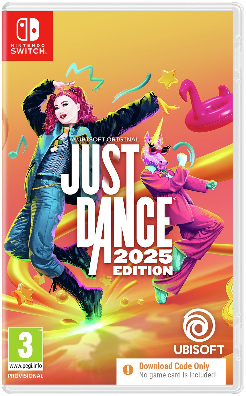 Just Dance 2025 Edition Nintendo Switch game, UK version