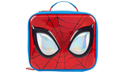 Spider-Man Isolierte Brotdose Blau und Rot