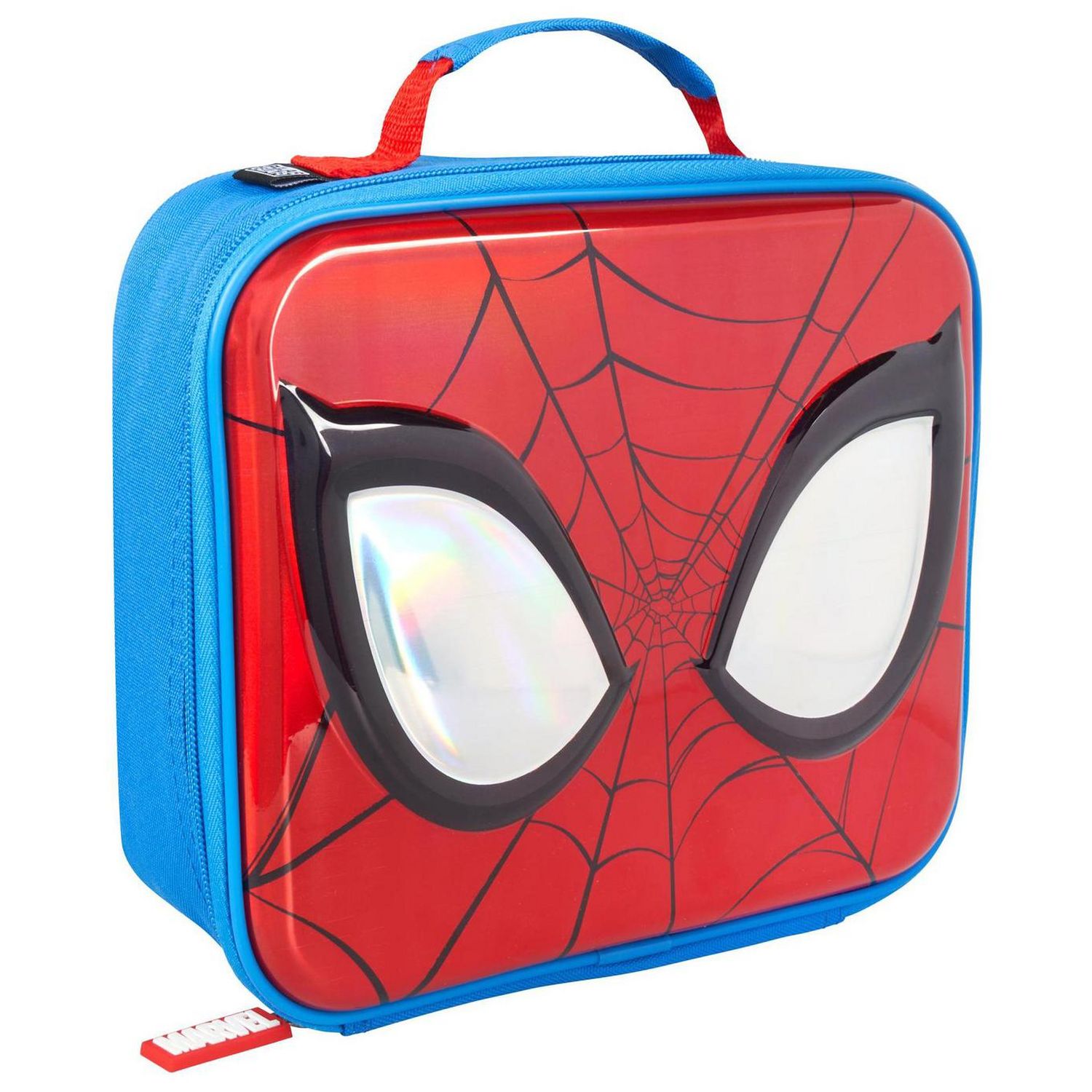 Spider-Man insulated lunch bag blue and red (British brand)