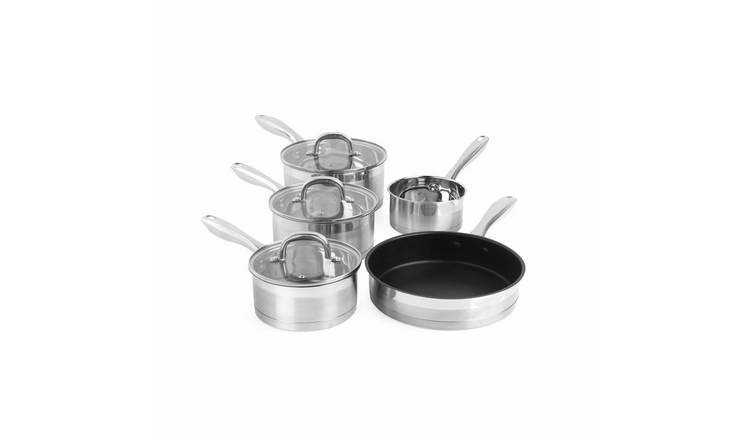 Salter Timeless Collection 5 piece pan set, UK version