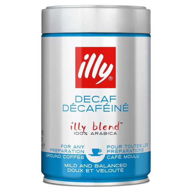 illy Decaffeinated Ground Coffee   250g GOODS M&S   