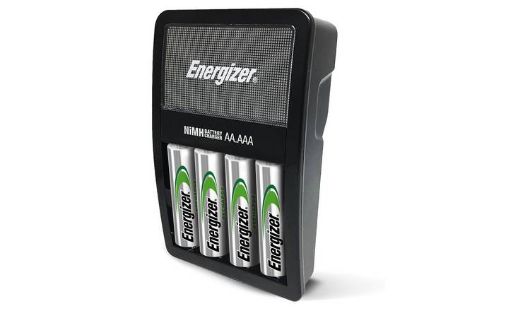Energizer Maxi battery charger with 4 AA batteries - British product