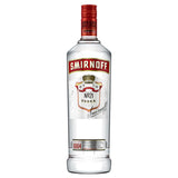 Smirnoff No. 21 Red Label Vodka 1L (British brand)