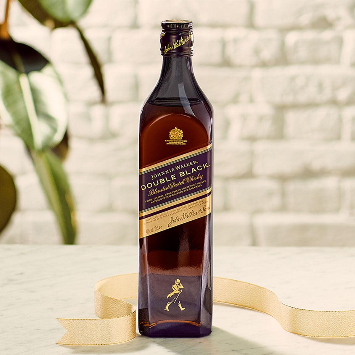 Johnnie Walker Double Black blended Scotch whisky 70cl (British brand)
