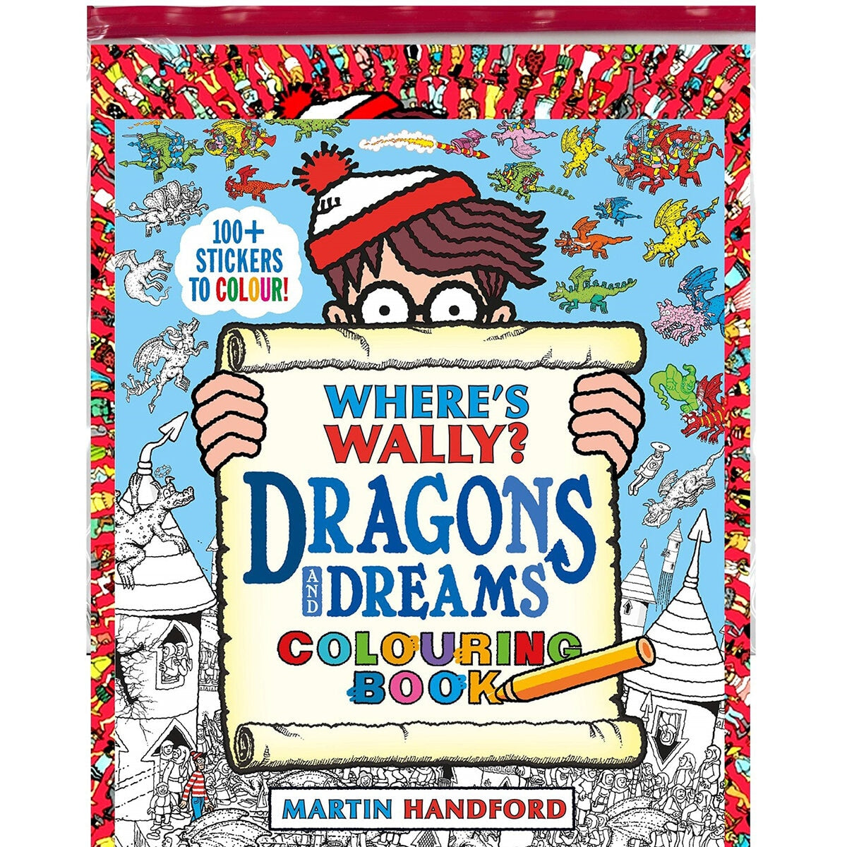Where's Wally children's book collection 8 books, UK version