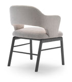 Flexform Alma dining chair fabric seat 58cm 60cm, imported from the UK