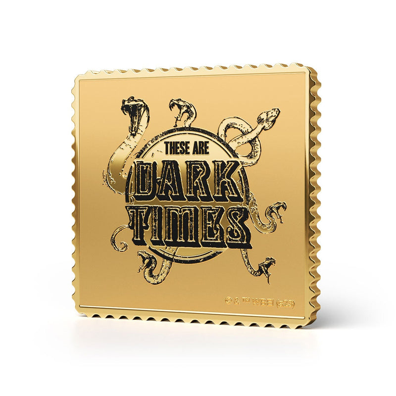 Royal Mail Harry Potter gold ingot collectable stamp, UK version