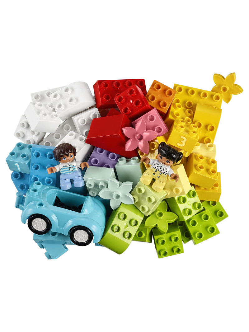 مجموعة بناء صندوق مكعبات LEGO DUPLO الكلاسيكي 65 قطعة (علامة تجارية بريطانية)