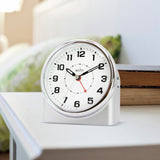 Acctim Centrale Silver Analogue Alarm Clock - British product