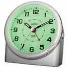 Acctim Centrale Silver Analogue Alarm Clock - British product