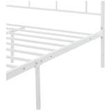 Argos Home Yani kingsize white metal bed frame - British product