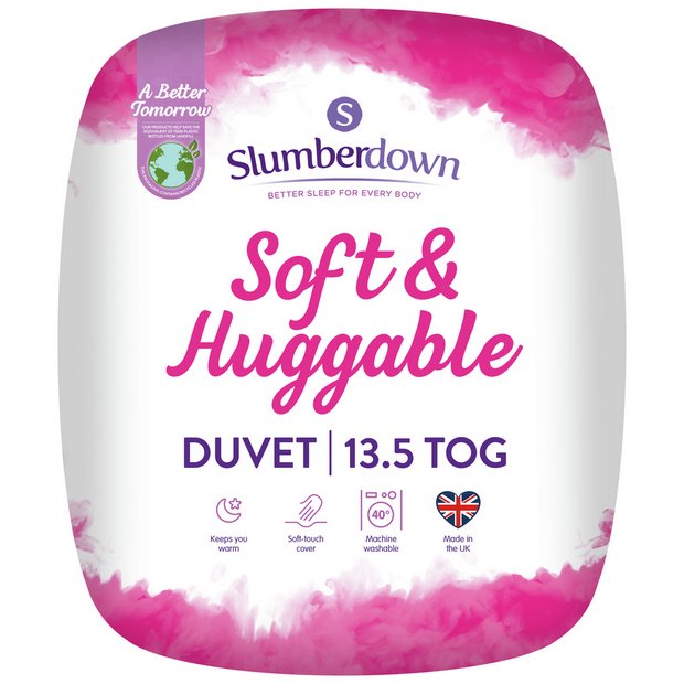 Slumberdown Soft & Huggable 13.5 Tog Double Duvet (British brand)