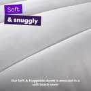 Slumberdown Soft & Huggable 13.5 Tog Double Duvet (British brand)