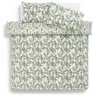 Argos Home Modern Scandi Floral Green double duvet cover set - British product