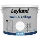Leyland matt emulsion paint Brilliant White 10L, UK version