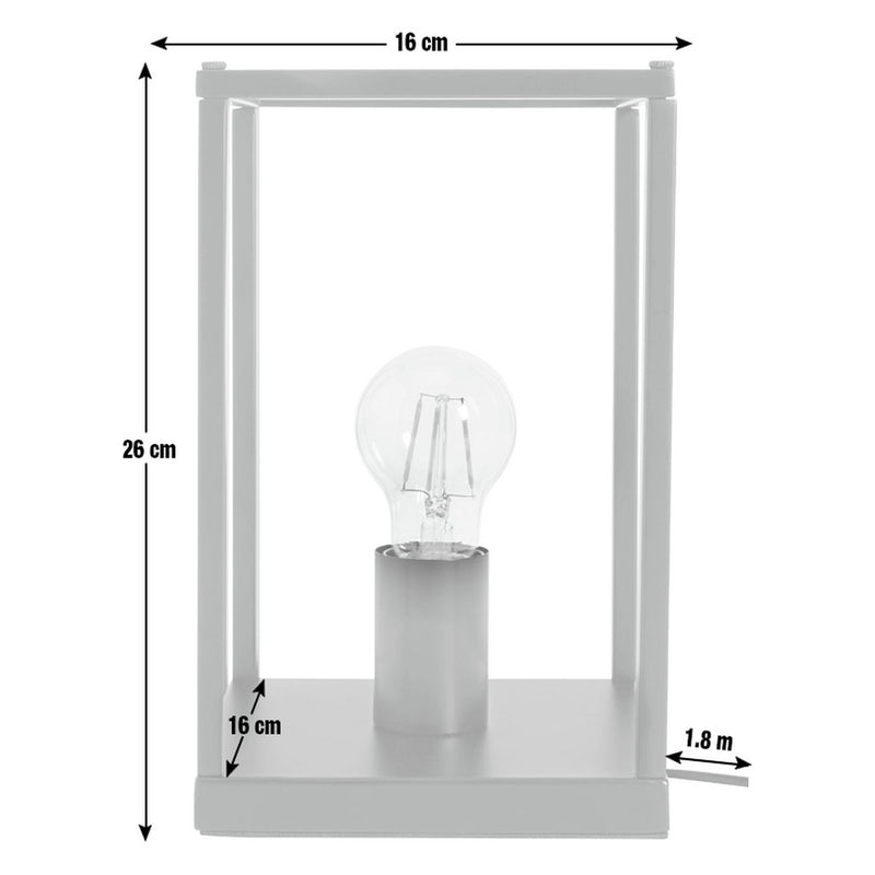 Argos Home table lamp in Matt Black - British product