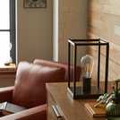 Argos Home table lamp in Matt Black - British product