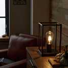 Argos Home table lamp in Matt Black - British product
