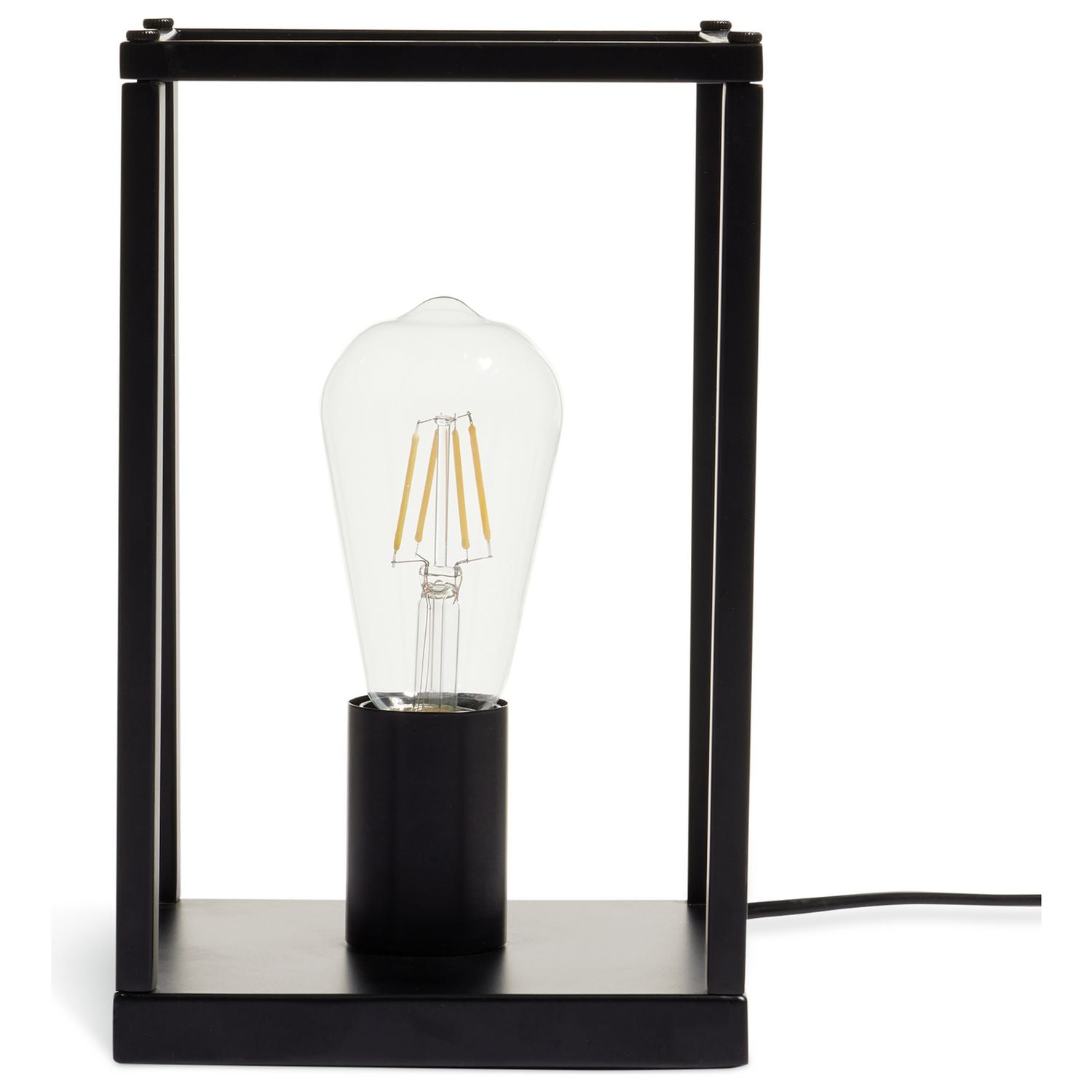 Argos Home table lamp in Matt Black - British product