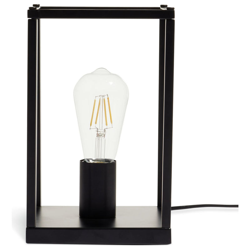 Argos Home table lamp in Matt Black - British product