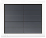 Ring solar panel white 20x19x43 cm, imported from the UK