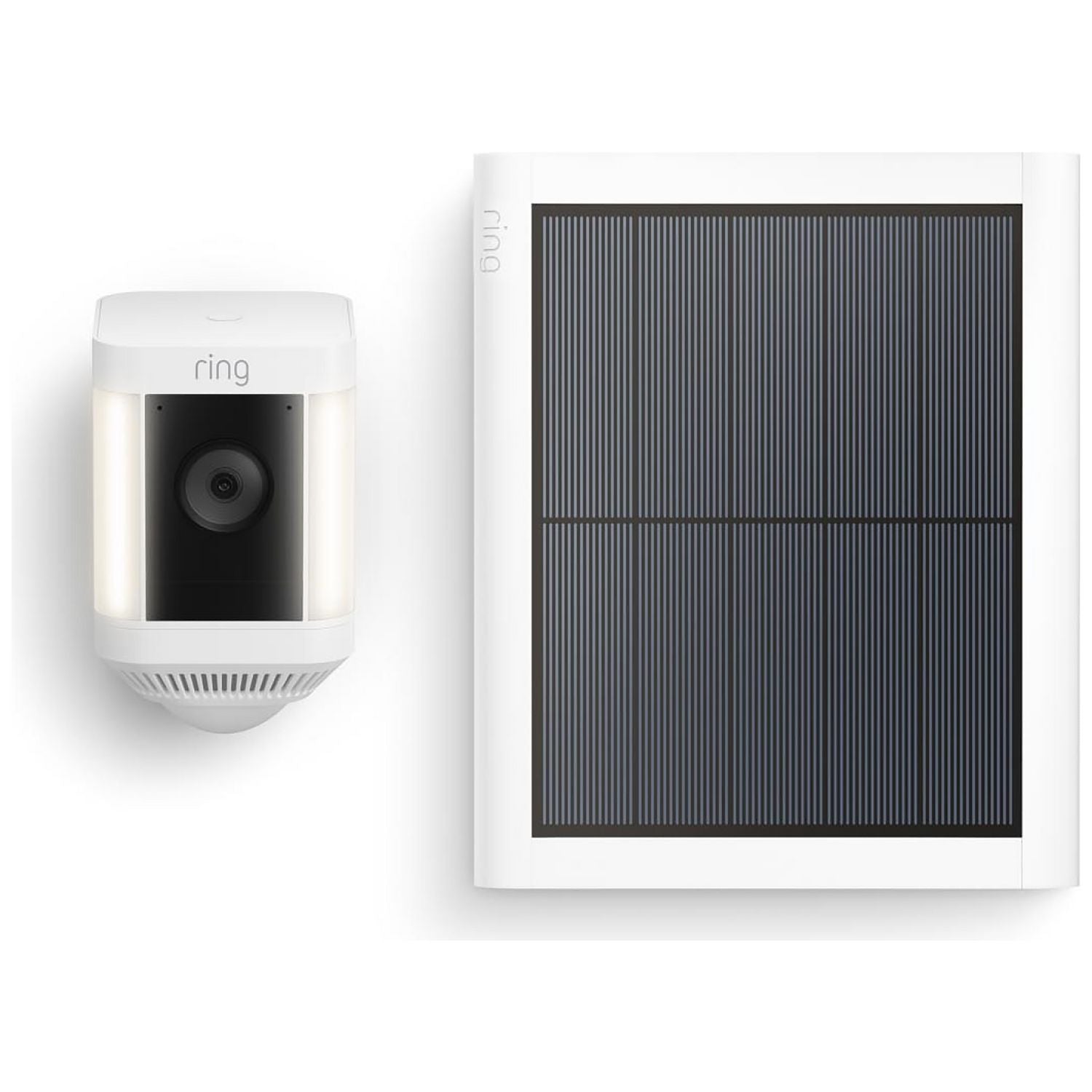 Ring solar panel white 20x19x43 cm, imported from the UK