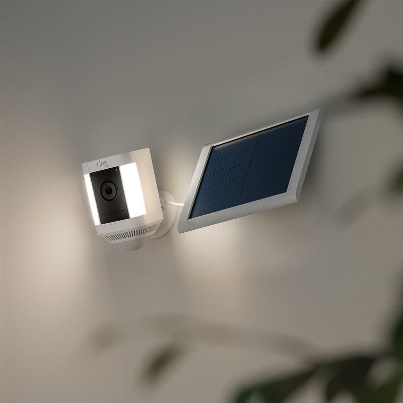 Ring solar panel white 20x19x43 cm, imported from the UK