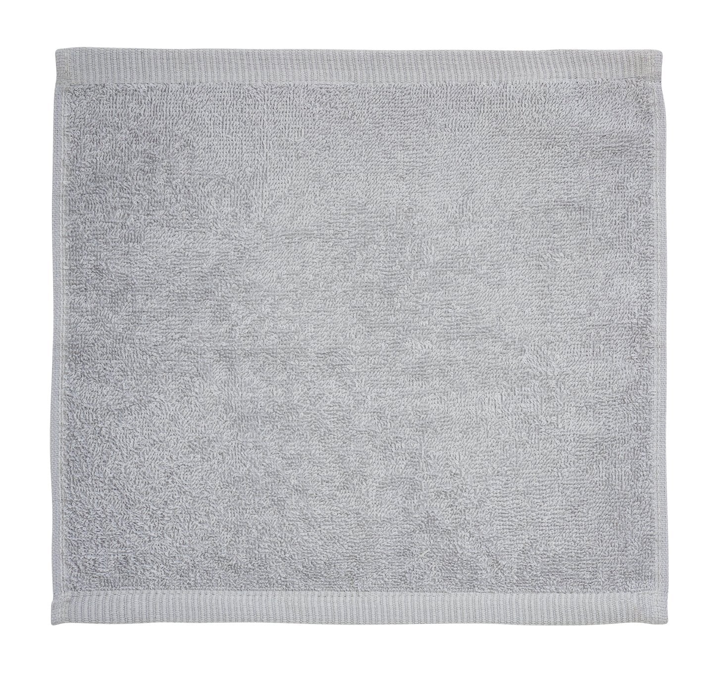 Home Essentials grey face cloths 2 pack, UK version