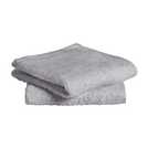 Home Essentials grey face cloths 2 pack, UK version