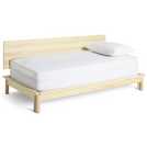Habitat Akio Natural Trundle Guest Bed with two mattresses, UK version