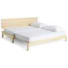 Habitat Akio Natural Trundle Guest Bed with two mattresses, UK version