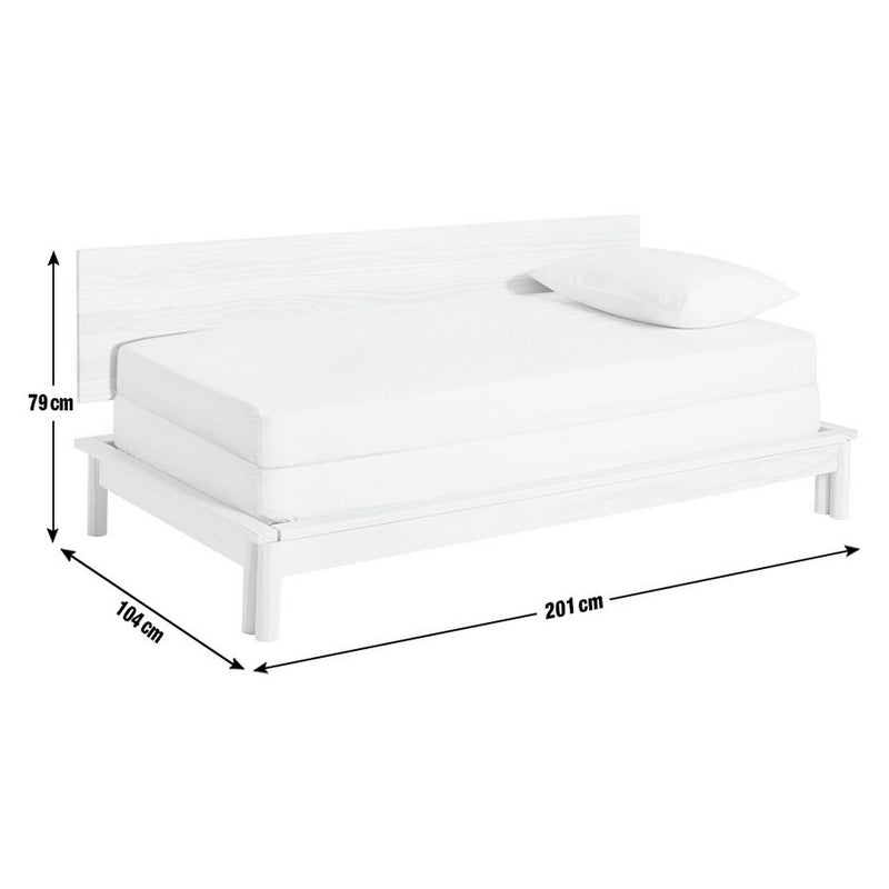 Habitat Akio Natural Trundle Guest Bed with two mattresses, UK version