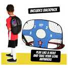 Football Flick Hero Strikers pop-up football goal 3.5 x 2ft - British product