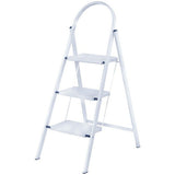 Werner 3 Tread White Stepstool (British brand)