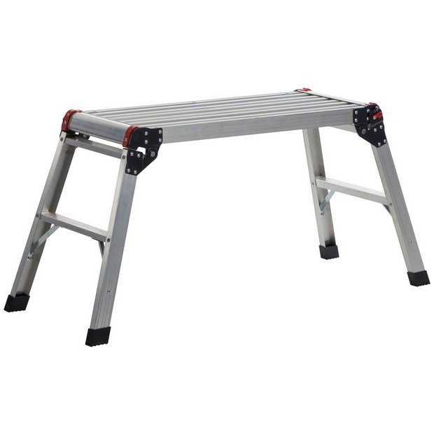 Werner aluminium folding work platform 0.5m height (British brand)