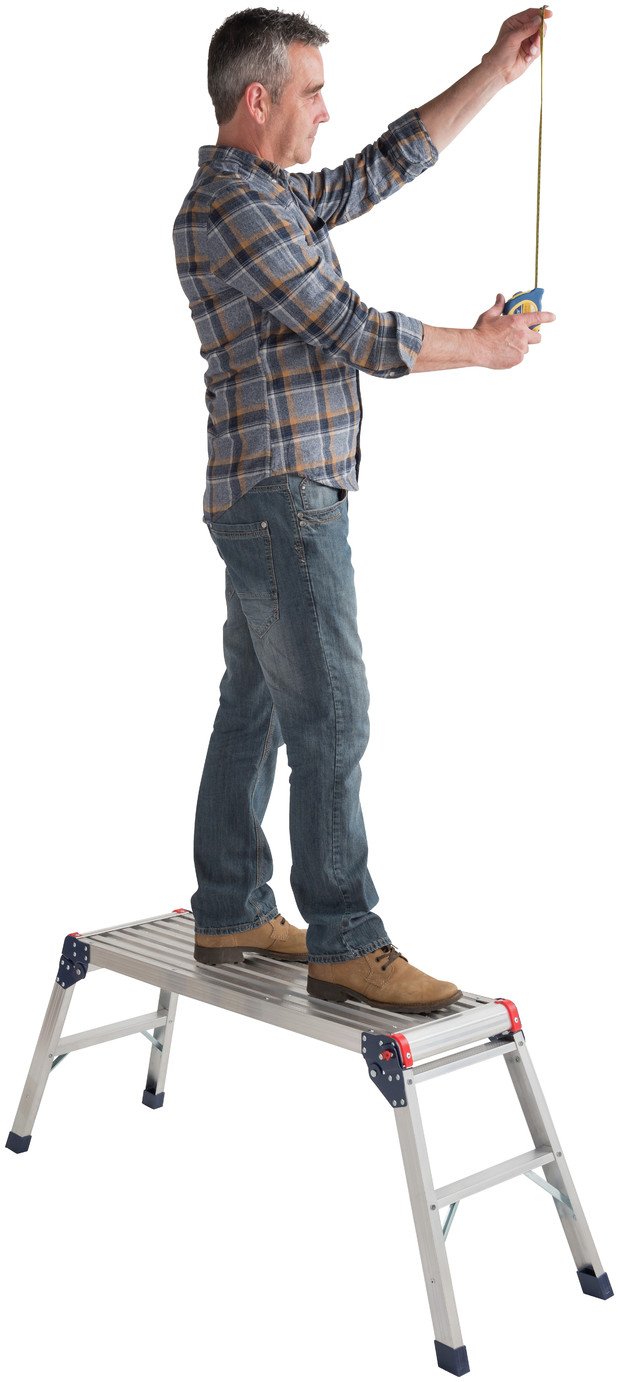 Werner aluminium folding work platform 0.5m height (British brand)